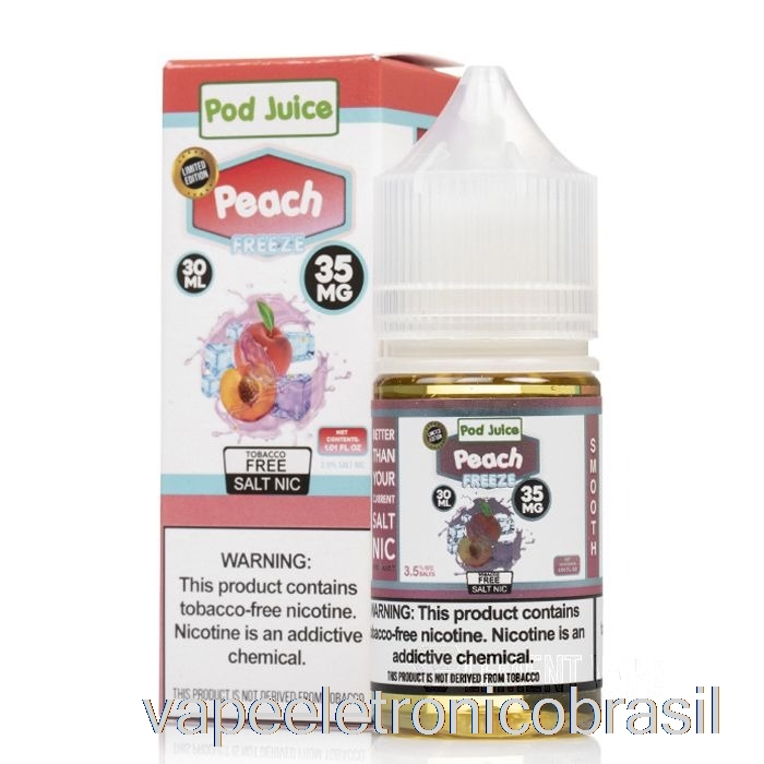 Vape Vaporesso Congelar Pêssego - Suco De Vagem - 30ml 55mg